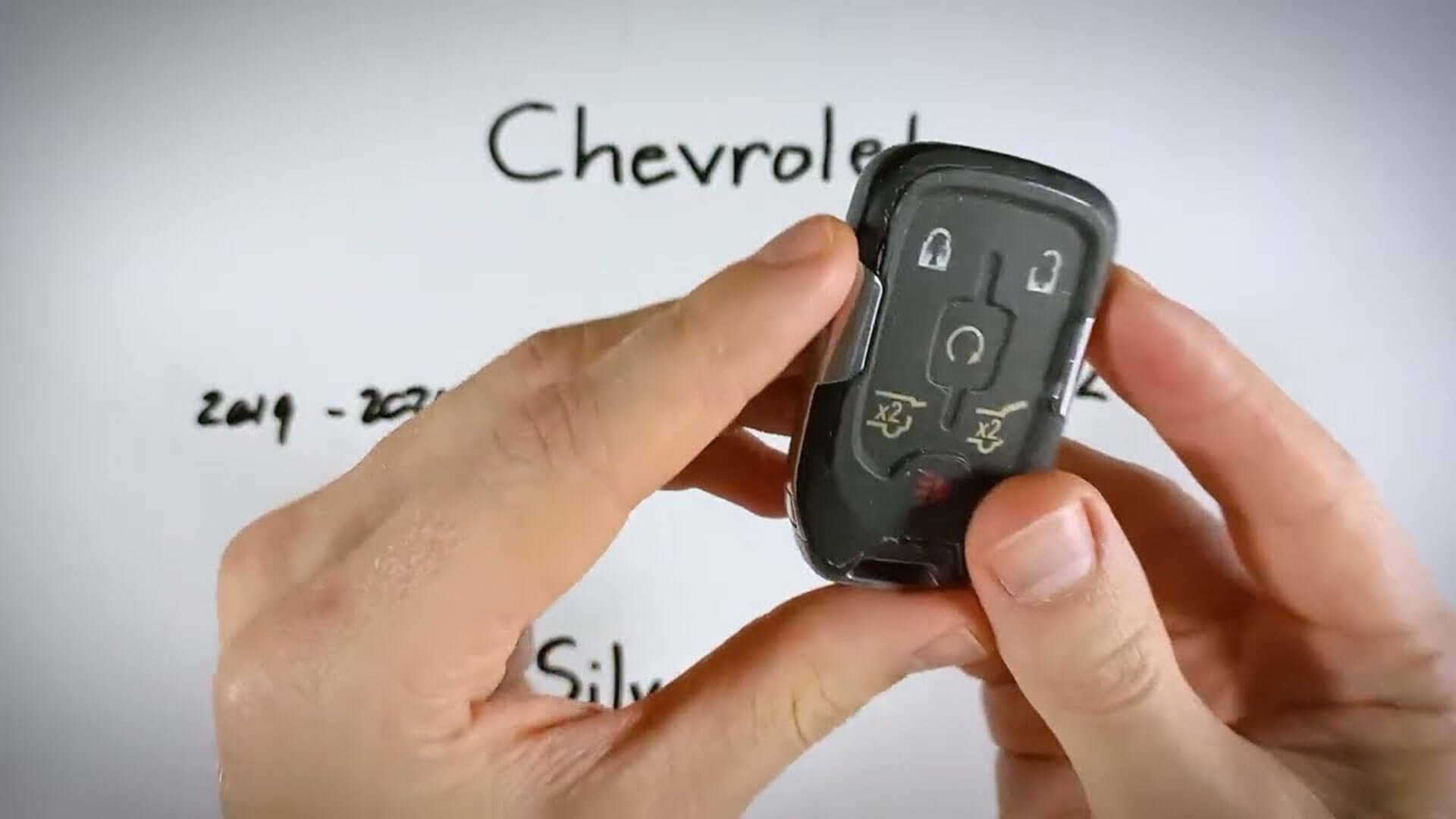 How to Replace a Chevy Key Fob Battery