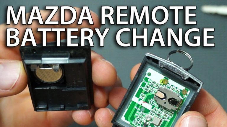 How to Replace a Dead Mazda 2 2011 Key Fob Battery