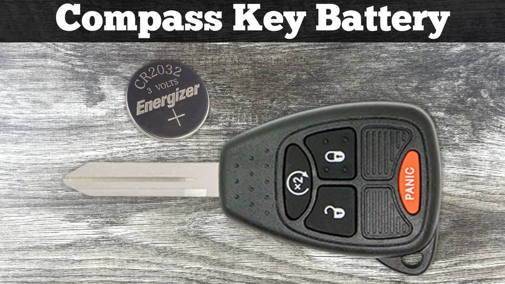 Jeep Compass Key Fob Battery Replacement